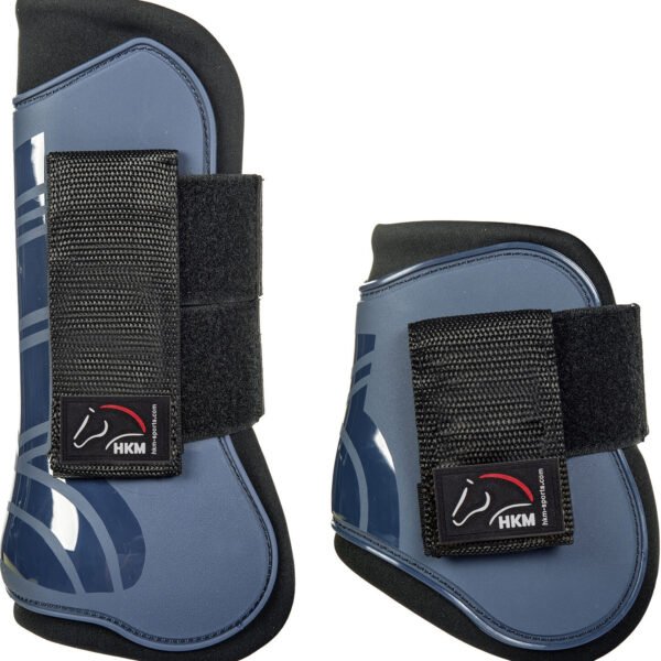 Juego de protecciones genua azul full HKM