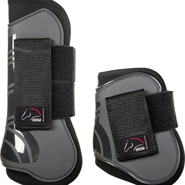Juego de protecciones genua gris full HKM