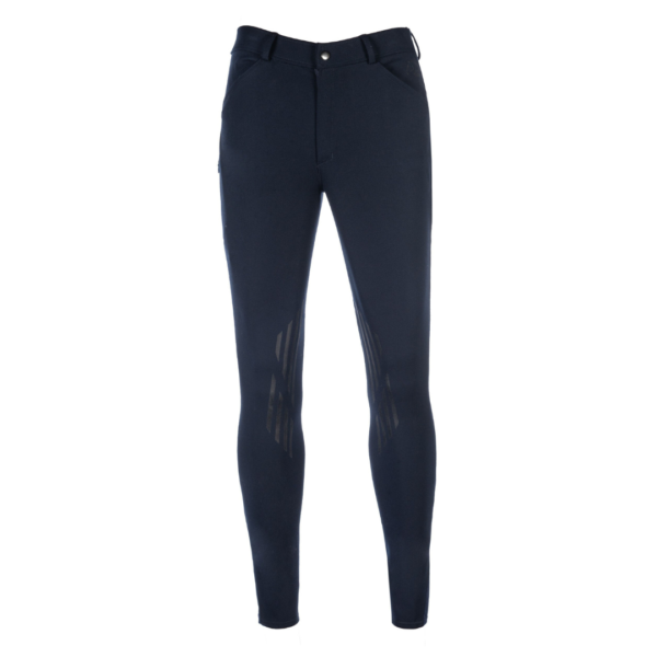 Pantalon james knee grip azul HKM