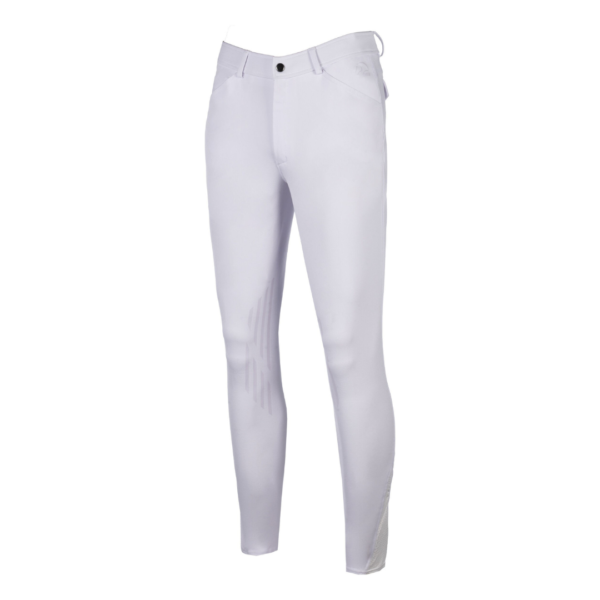 Pantalon james knee grip blanco HKM