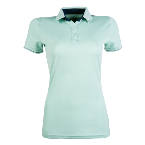 Polera de polo menta HKM