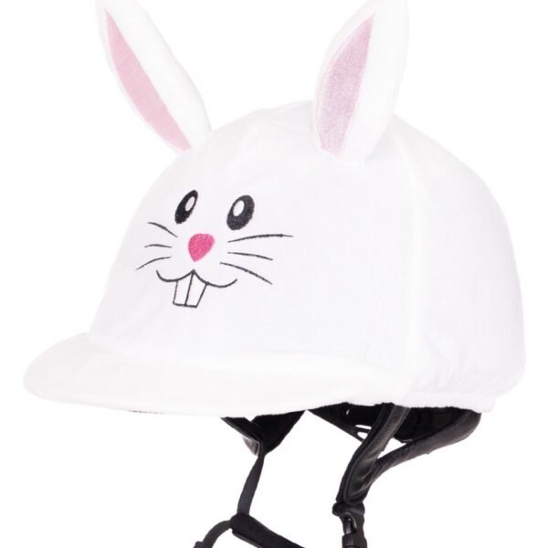 Funda de casco de conejito de Pascua