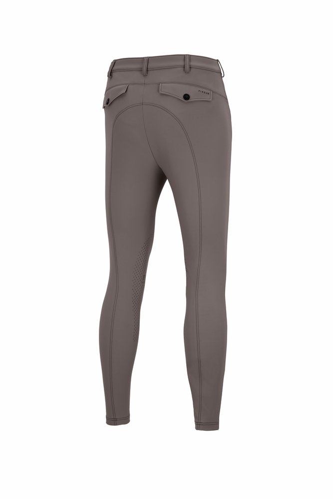 Pantalon équestre Rodrigo KN Sports Man - Genouillères SD, Coupe Extensible 4 Sens, Couleur Deep Kaki HW 25