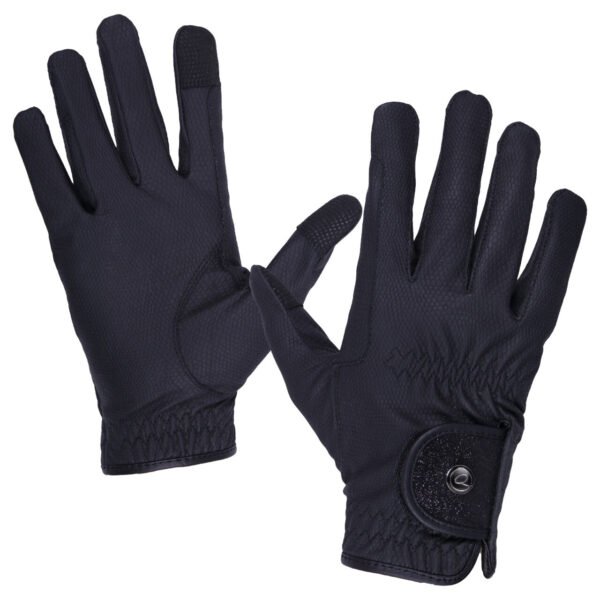 Guantes glitz negro QHP